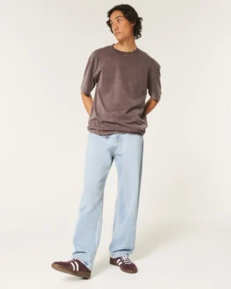 Lichtgewassen baggy jeans Lichtgewassen baggy jeans
