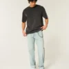 Lichtgewassen Downforce Racing Graphic Loose Jeans Lichtgewassen Downforce Racing Graphic Loose Jeans