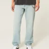 Lichtgewassen Downforce Racing Graphic Loose Jeans Lichtgewassen Downforce Racing Graphic Loose Jeans