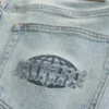 Lichtgewassen Downforce Racing Graphic Loose Jeans Lichtgewassen Downforce Racing Graphic Loose Jeans