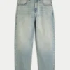 Lichtgewassen geborduurde Dice Skater Baggy Jeans Lichtgewassen geborduurde Dice Skater Baggy Jeans