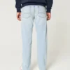 Lichtgewassen rechte jeans