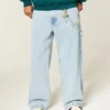 Lichtgewassen superbaggy schildersjeans Lichtgewassen superbaggy schildersjeans