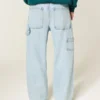 Lichtgewassen superbaggy schildersjeans Lichtgewassen superbaggy schildersjeans