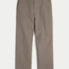 Linnenmix flexibele taille baggy broek