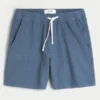 Linnenmix pull-on short