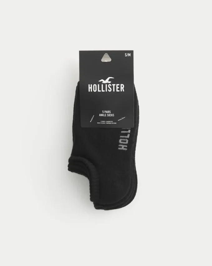 Logo-enkelsokken 5-pack