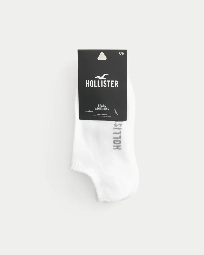 Logo-enkelsokken 5-pack
