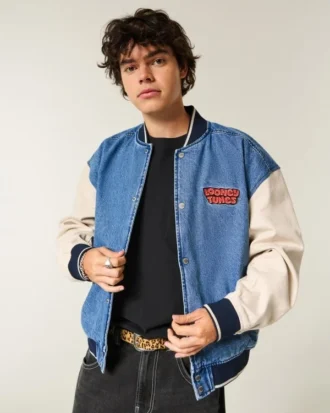 Looney Tunes grafisch denim jack