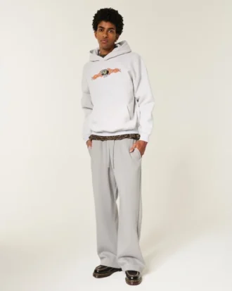 Los Angeles-print op achterzak Superbaggy joggingbroek