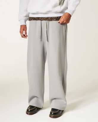 Los Angeles-print op achterzak Superbaggy joggingbroek