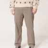 Losse broek van linnenmix