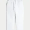 Losse broek van linnenmix Losse broek van linnenmix