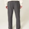 Losse broek van linnenmix