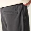 Losse broek van linnenmix