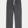 Losse broek van linnenmix