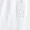 Losse broek van linnenmix