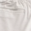 Losse broek van linnenmix