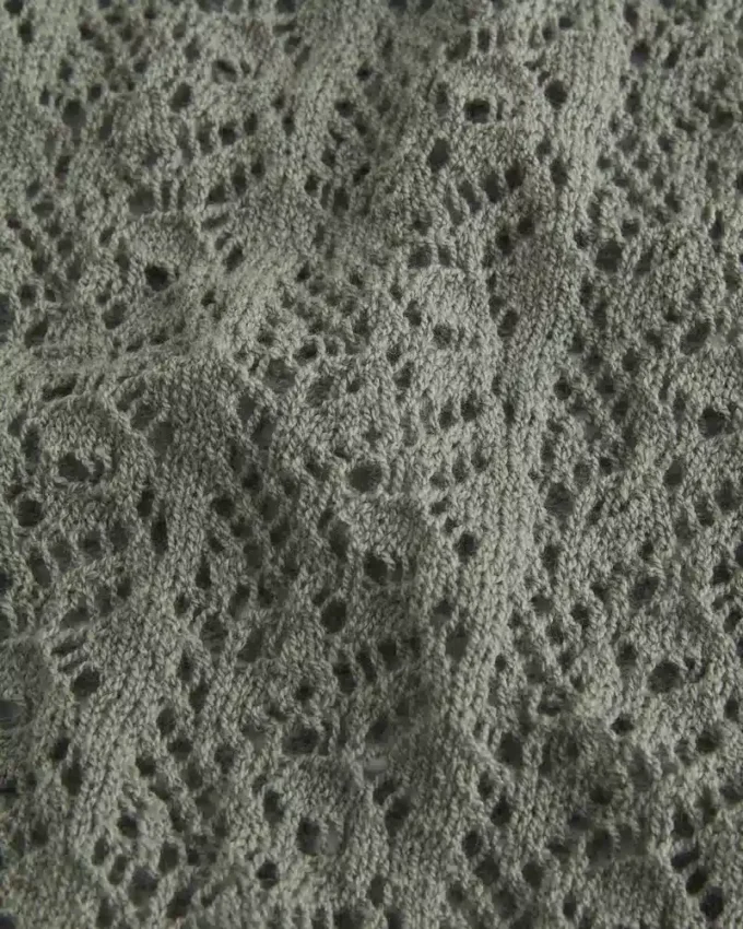 Luchtig strandvest met lange mouwen en strik aan de voorkant Luchtig strandvest met lange mouwen en strik aan de voorkant