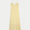 Maxi-jurk met open rug Maxi-jurk met open rug