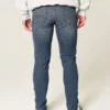Medium wash athletic skinny jeans Medium wash athletic skinny jeans