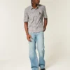 Medium wash relaxed bootcut jeans
