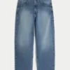 Medium Wash Skater Baggy Jeans Medium Wash Skater Baggy Jeans