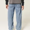Medium Wash Skater Baggy Jeans Medium Wash Skater Baggy Jeans