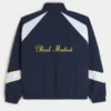 Met fleece gevoerde Real Madrid CF grafische trainingsjas Met fleece gevoerde Real Madrid CF grafische trainingsjas