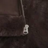 Met nepbont gevoerde hoodiejack van imitatieschapenvacht