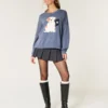 Mid-Rise Pleated Mini Skort Mid-Rise Pleated Mini Skort