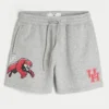 Mid-Thigh Fleece University of Houston Graphic Shorts Mid-Thigh Fleece University of Houston Graphic Shorts