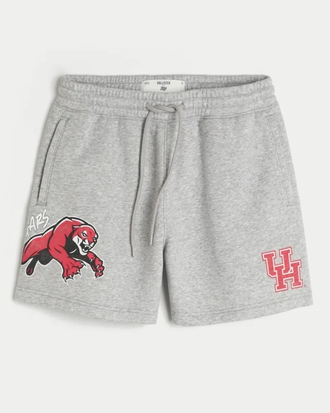 Mid-Thigh Fleece University of Houston Graphic Shorts Mid-Thigh Fleece University of Houston Graphic Shorts