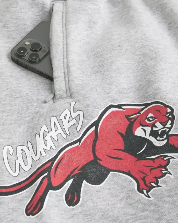 Mid-Thigh Fleece University of Houston Graphic Shorts Mid-Thigh Fleece University of Houston Graphic Shorts