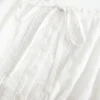 Mini crop top met driekwart mouwen