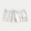 Mini fleece short met nummerprint Mini fleece short met nummerprint