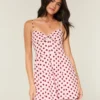 Mini-jurk met knopen