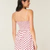 Mini-jurk met knopen