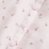 Mini-jurk met korte mouwen en knoopsluiting Mini-jurk met korte mouwen en knoopsluiting