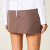 Mini-rok met hoge taille en A-lijn