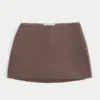 Mini-rok met hoge taille en A-lijn