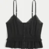 Mini-tanktop met franjes