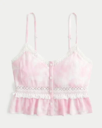 Mini-tanktop met franjes Mini-tanktop met franjes