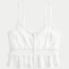 Mini-tanktop met franjes