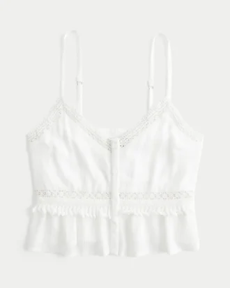 Mini-tanktop met franjes Mini-tanktop met franjes