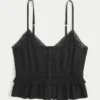 Mini-tanktop met franjes