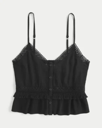 Mini-tanktop met franjes Mini-tanktop met franjes