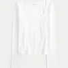 Naadloze stof Scoop Top