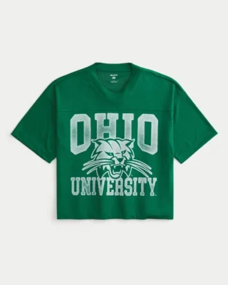 Ohio University Bobcats grafisch voetbalshirt