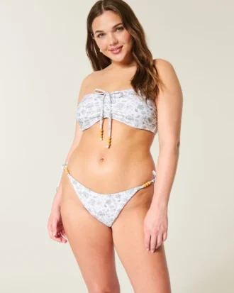 Omkeerbaar Cheeky bikinibroekje met strikjes aan de zijkant